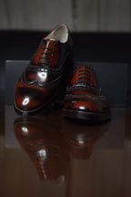 PACHO LACEUP | BROGUE RED