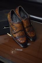 SOLOMONS CROCO MONK | BROWN