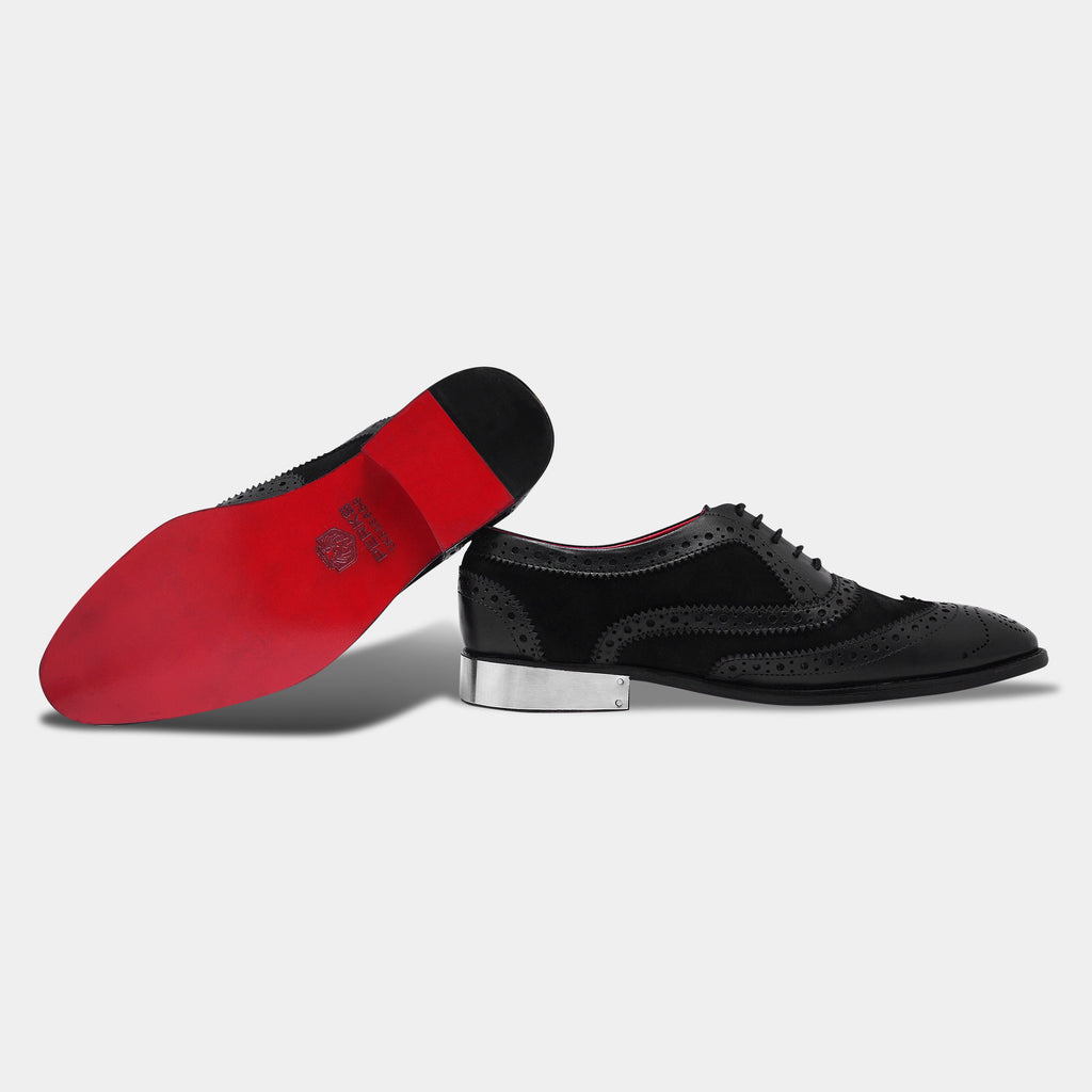 DEVIL LACEUP | BROGUE BLACK