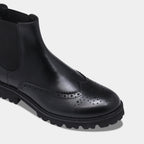 LUCAS BOOT | BROGUE BLACK