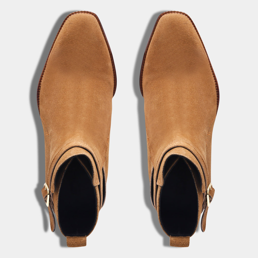 GILBERTO SUEDE BOOT | BROWN