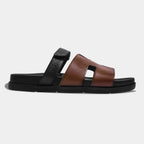 BALBOA SLIPPER | BLACK/TAN
