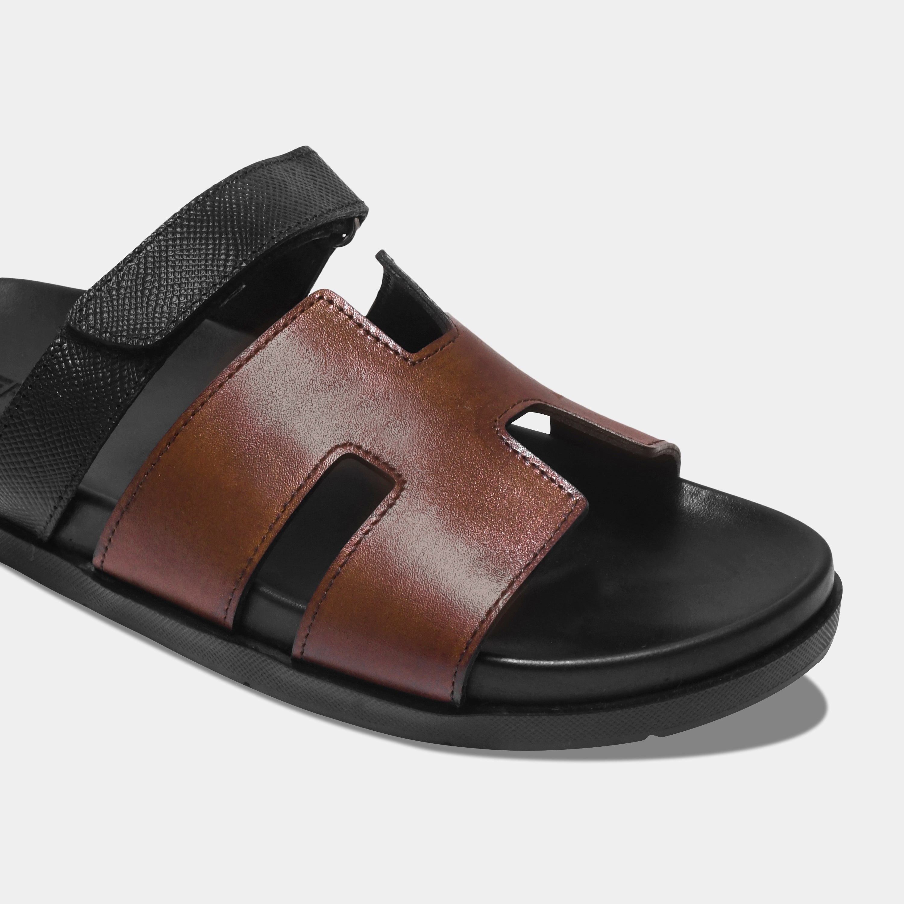 BALBOA SLIPPER | BLACK/TAN