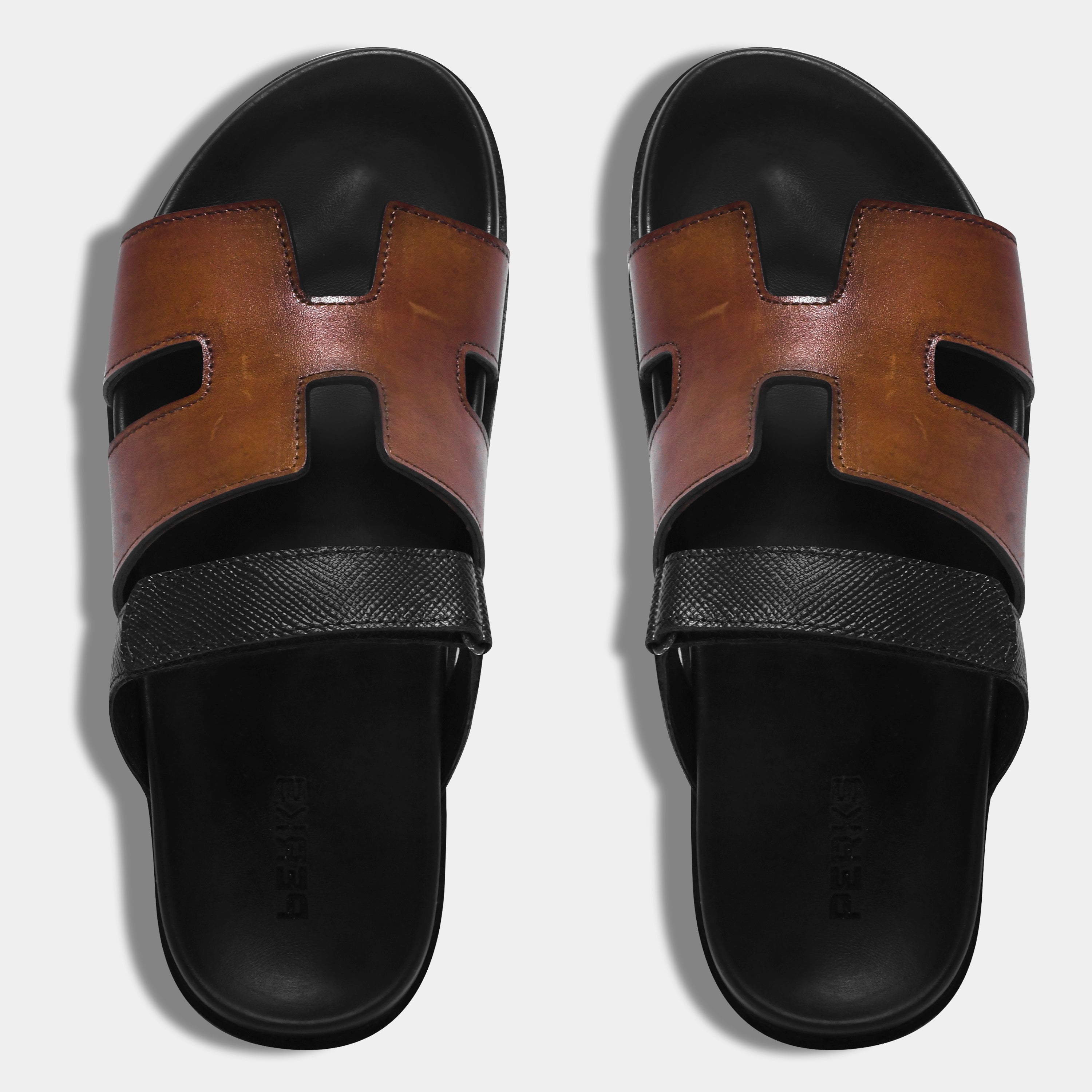 BALBOA SLIPPER | BLACK/TAN