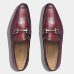 KLAUS CROCO LOAFER | BROWN