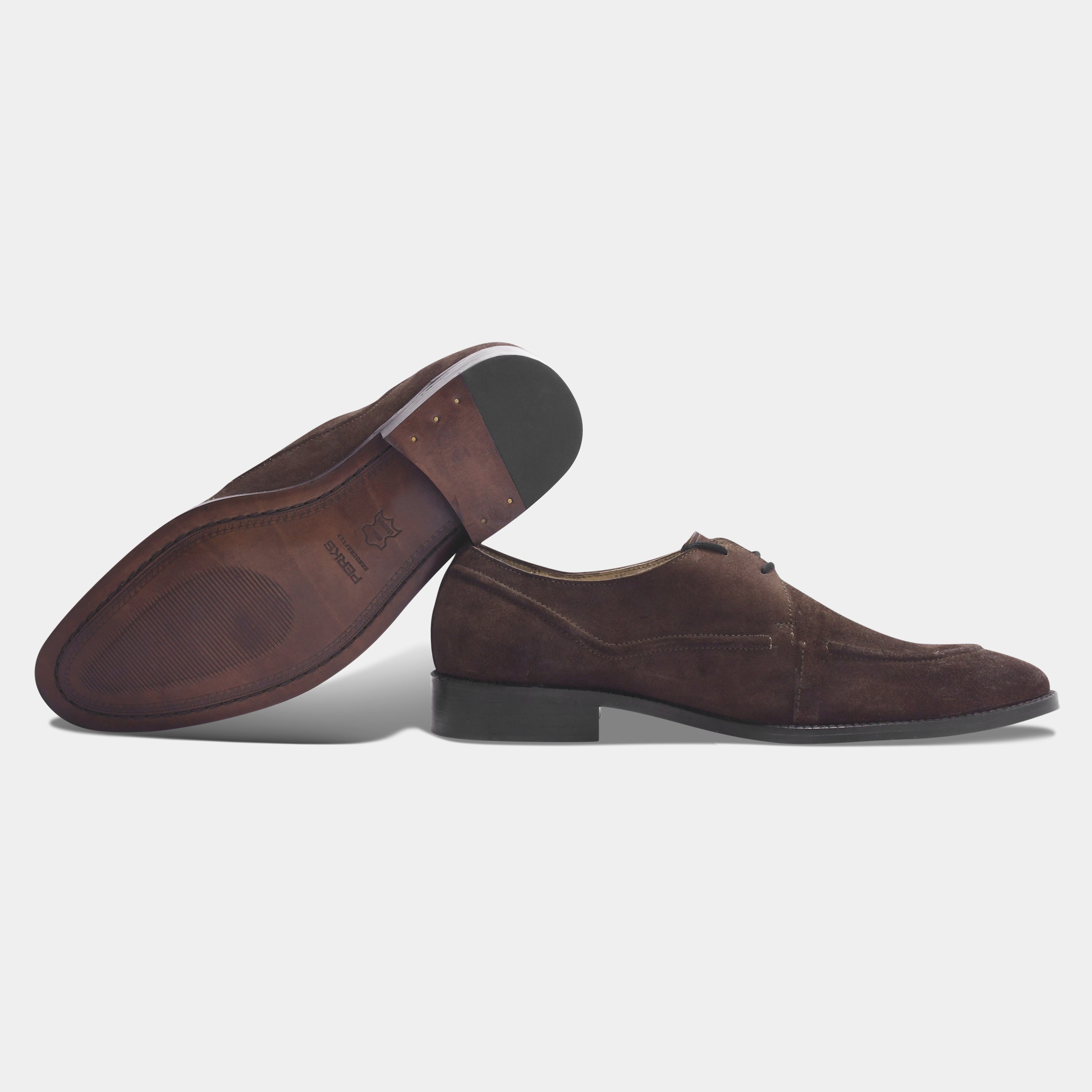 GILBERTO SUEDE LACEUP | BROWN