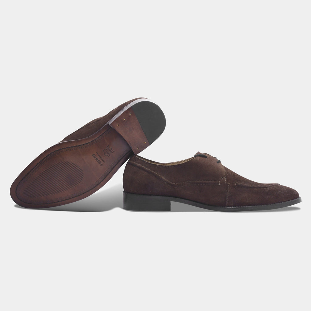 GILBERTO SUEDE LACEUP | BROWN