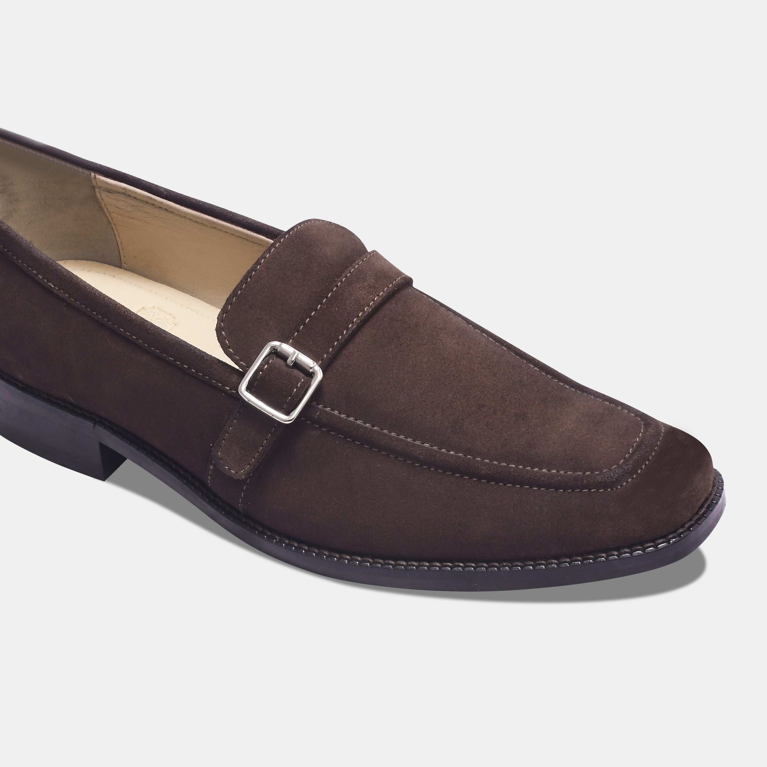 ARTHUR SHELBY SUEDE LOAFER | BROWN