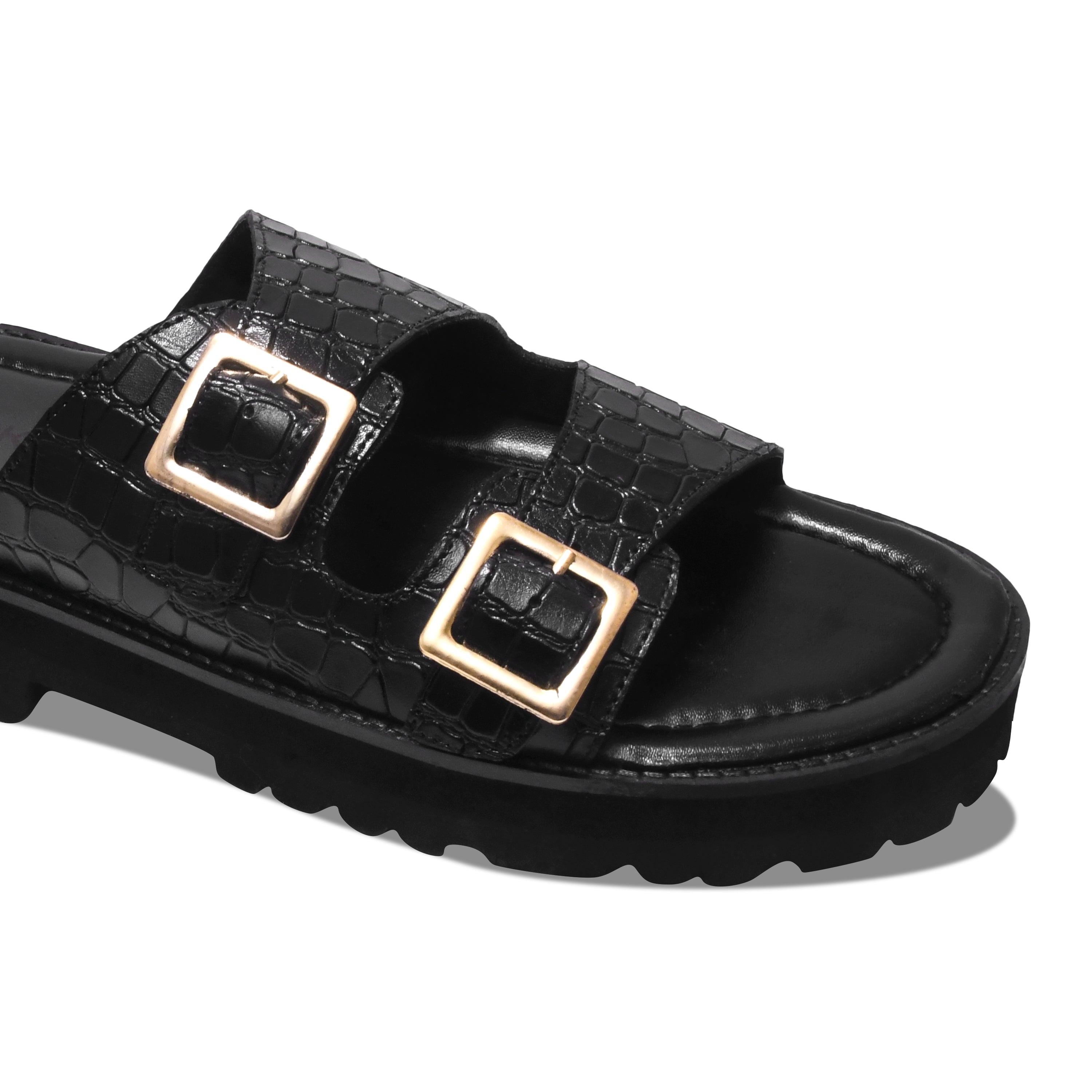 LUCIFER SLIPPER | BLACK