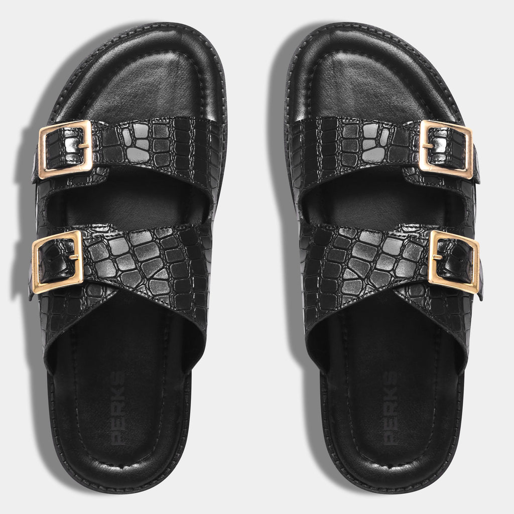 LUCIFER SLIPPER | BLACK