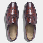 GUSTAVO'S CROCO MONK | BROWN
