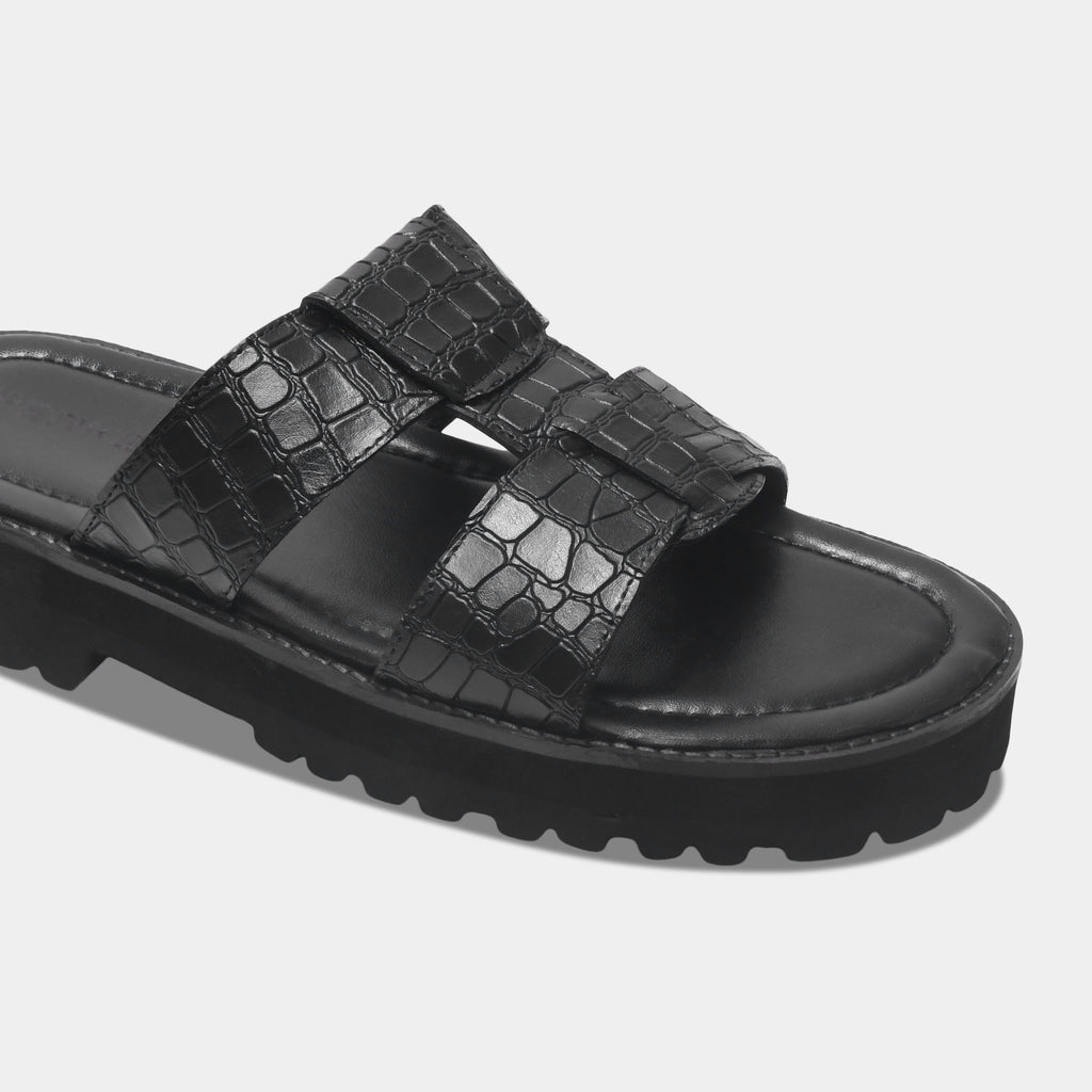 SOLOMONS SLIPPER | BLACK