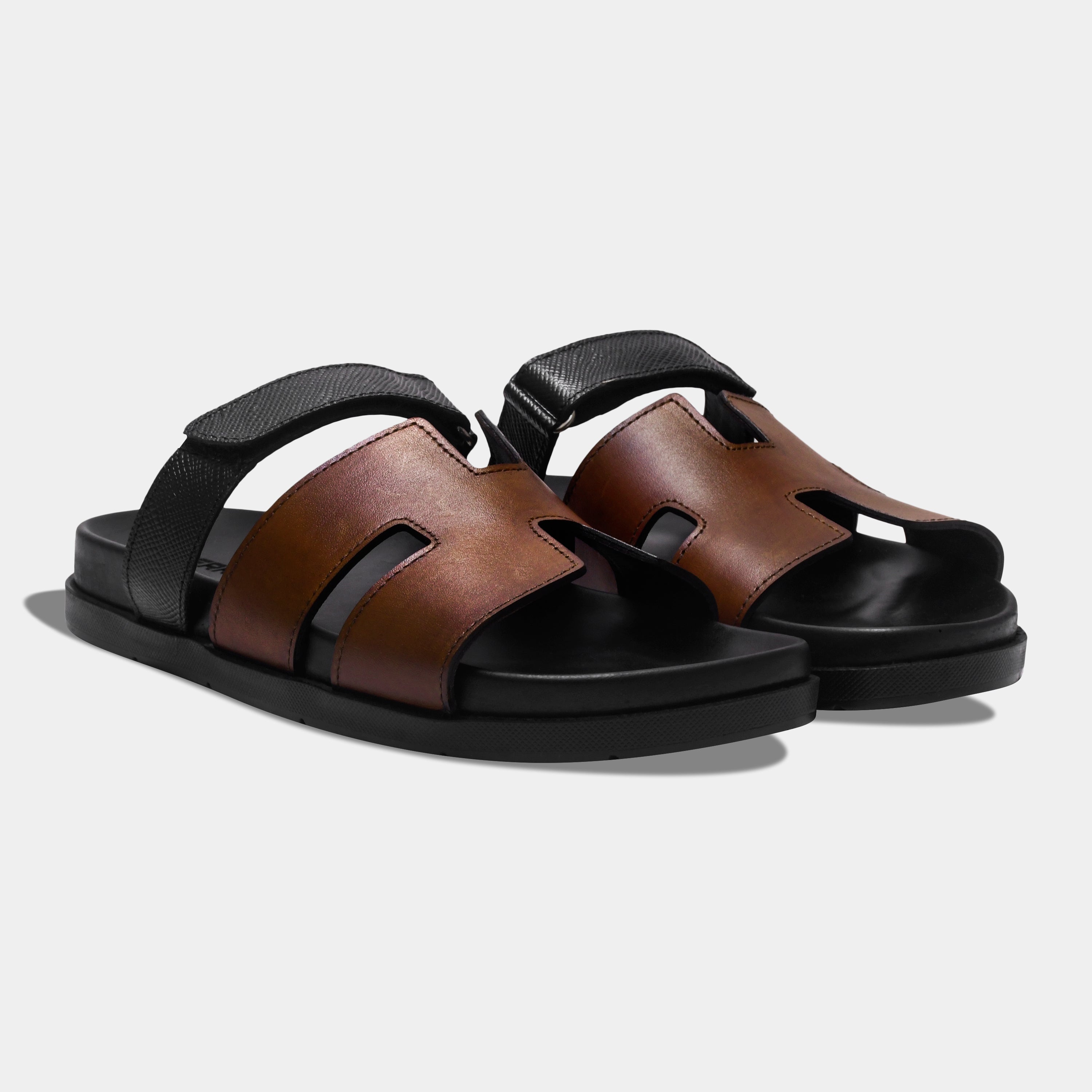 BALBOA SLIPPER | BLACK/TAN