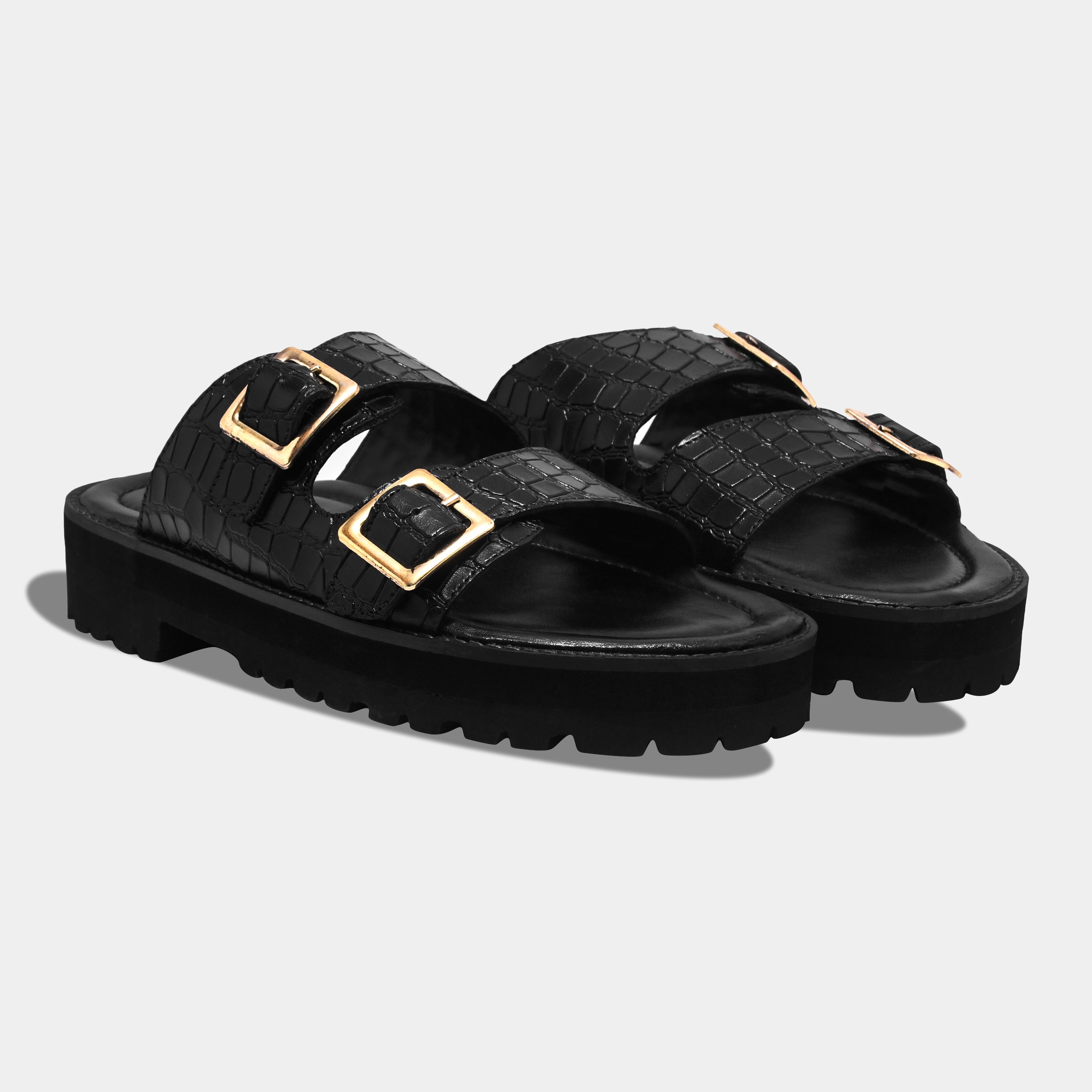 LUCIFER SLIPPER | BLACK