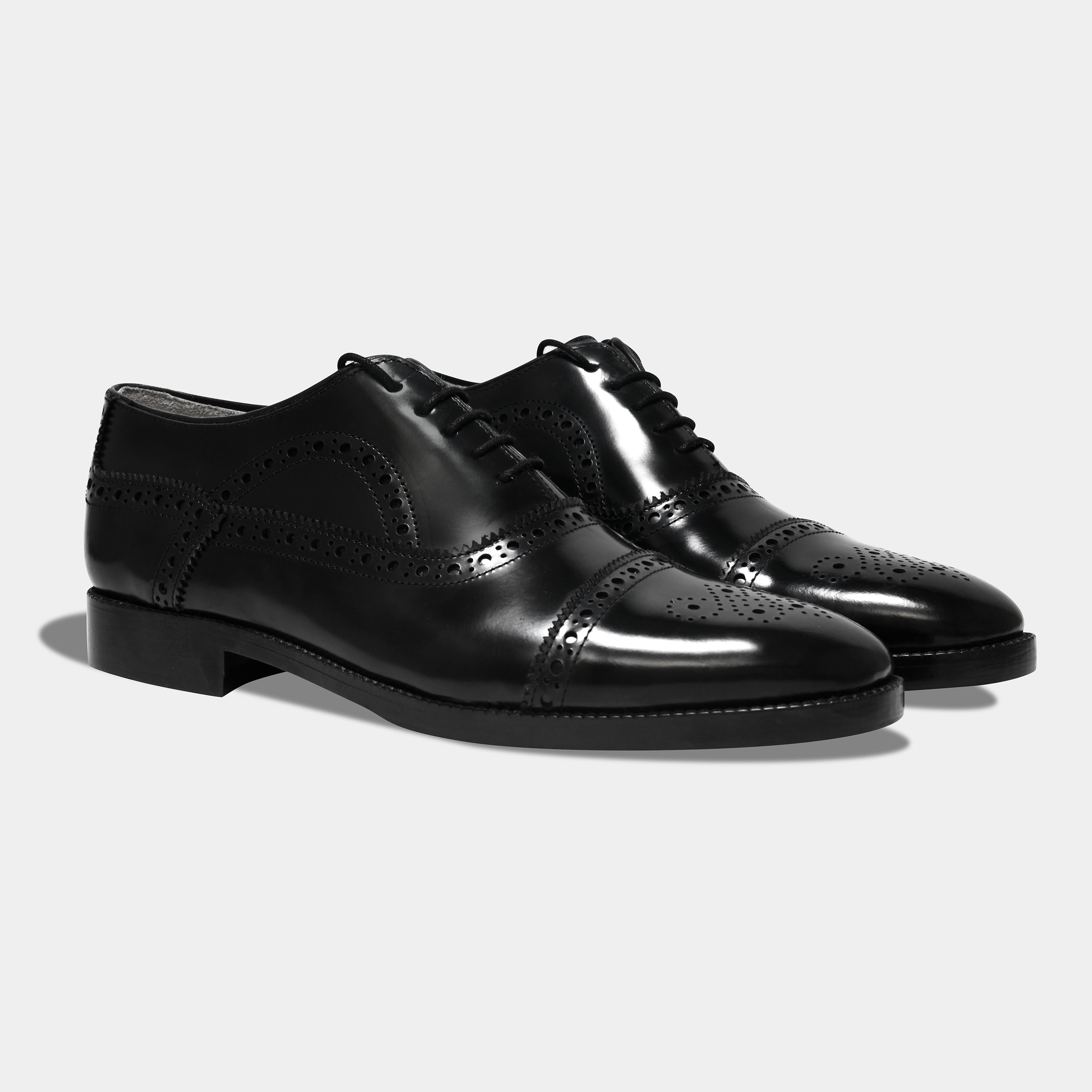 LUCIFER LACEUP | BROGUE BLACK