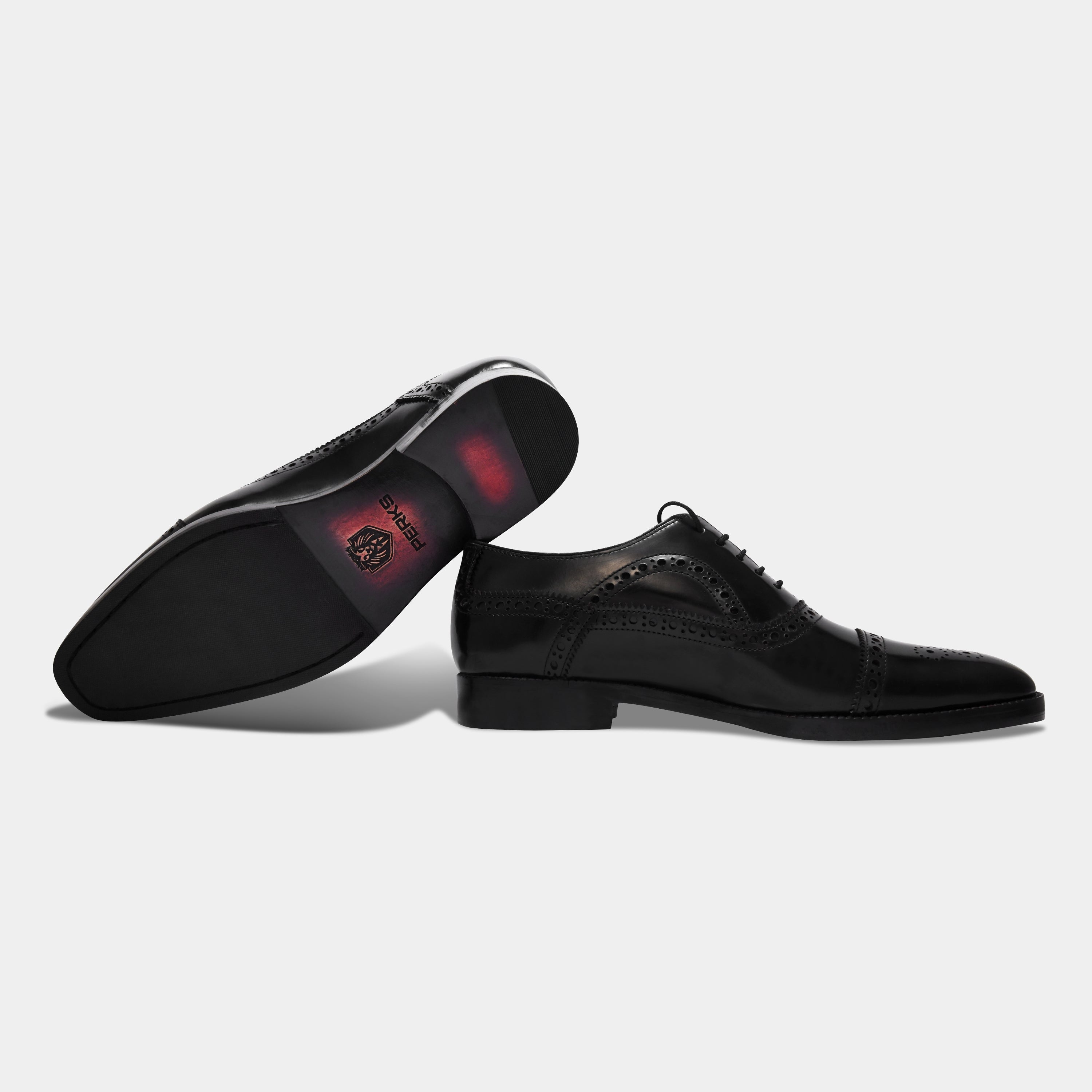 LUCIFER LACEUP | BROGUE BLACK