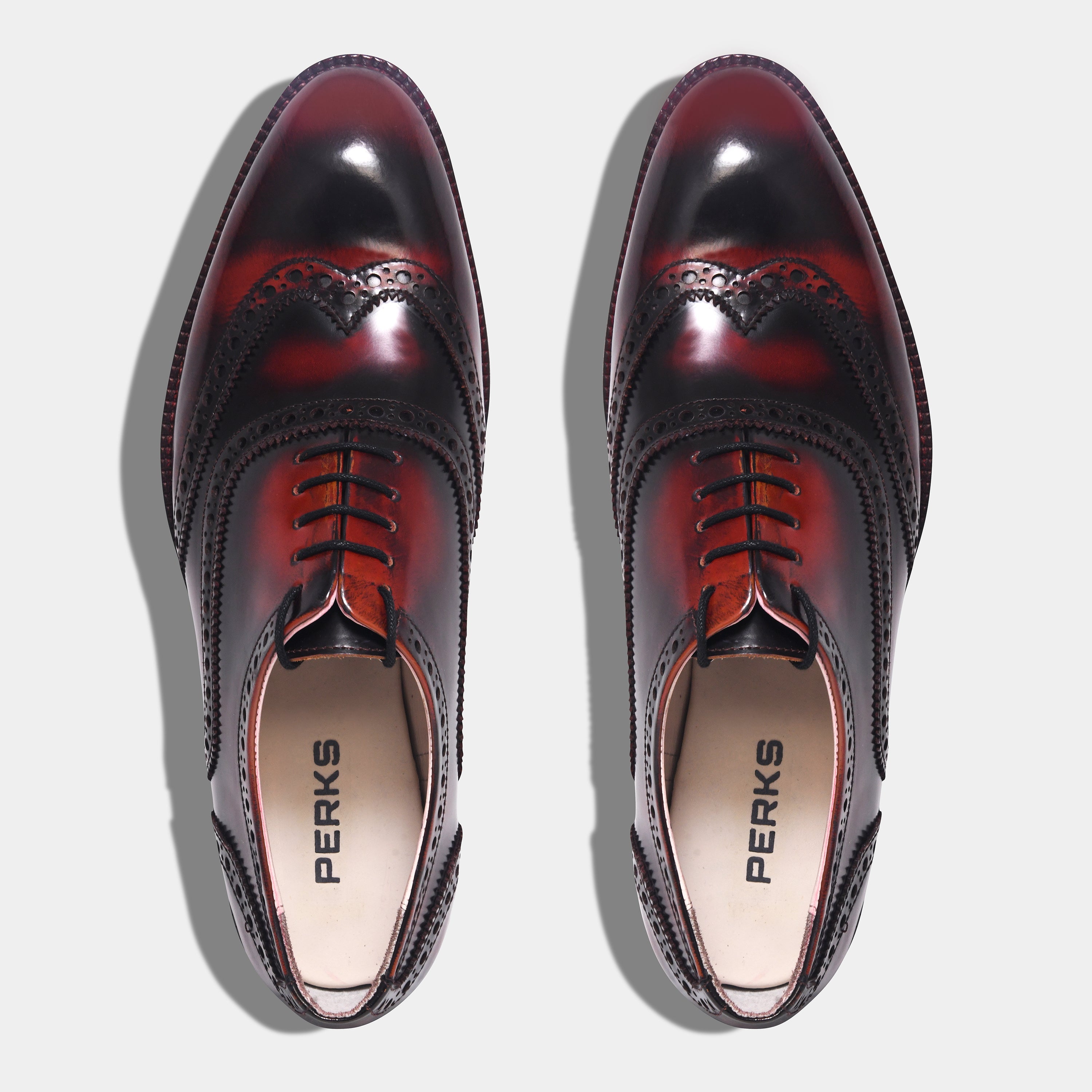 PACHO LACEUP | BROGUE RED