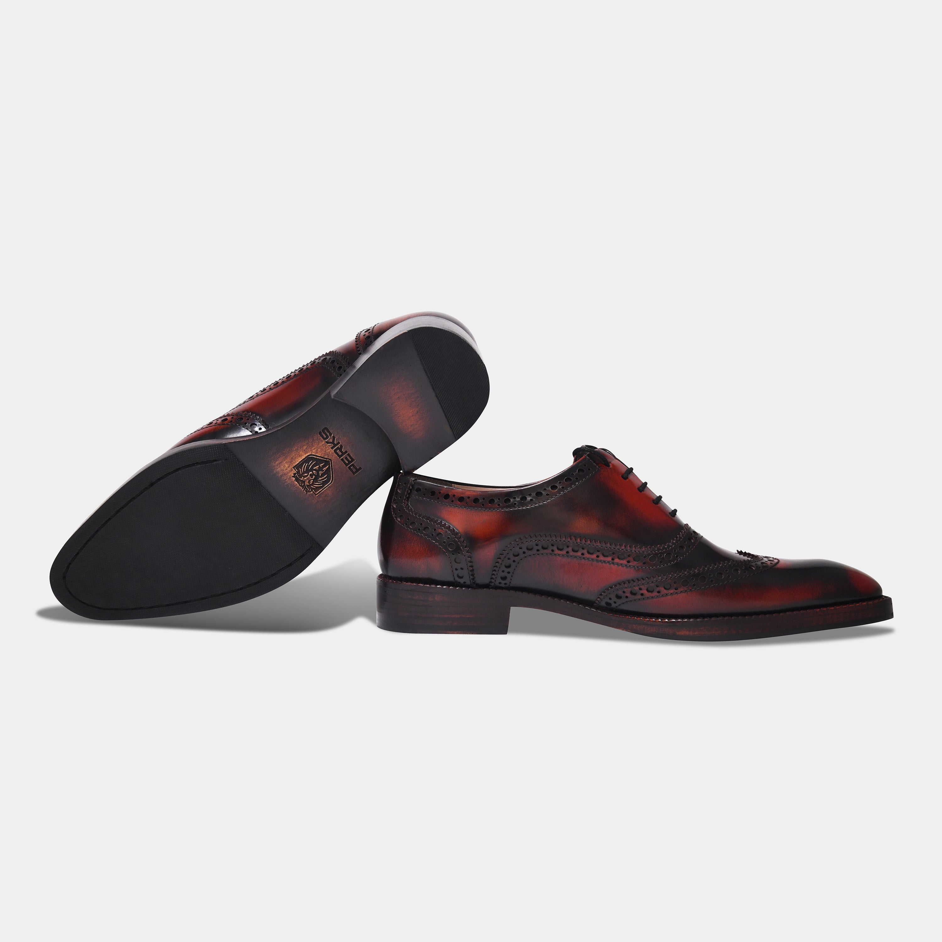 PACHO LACEUP | BROGUE RED