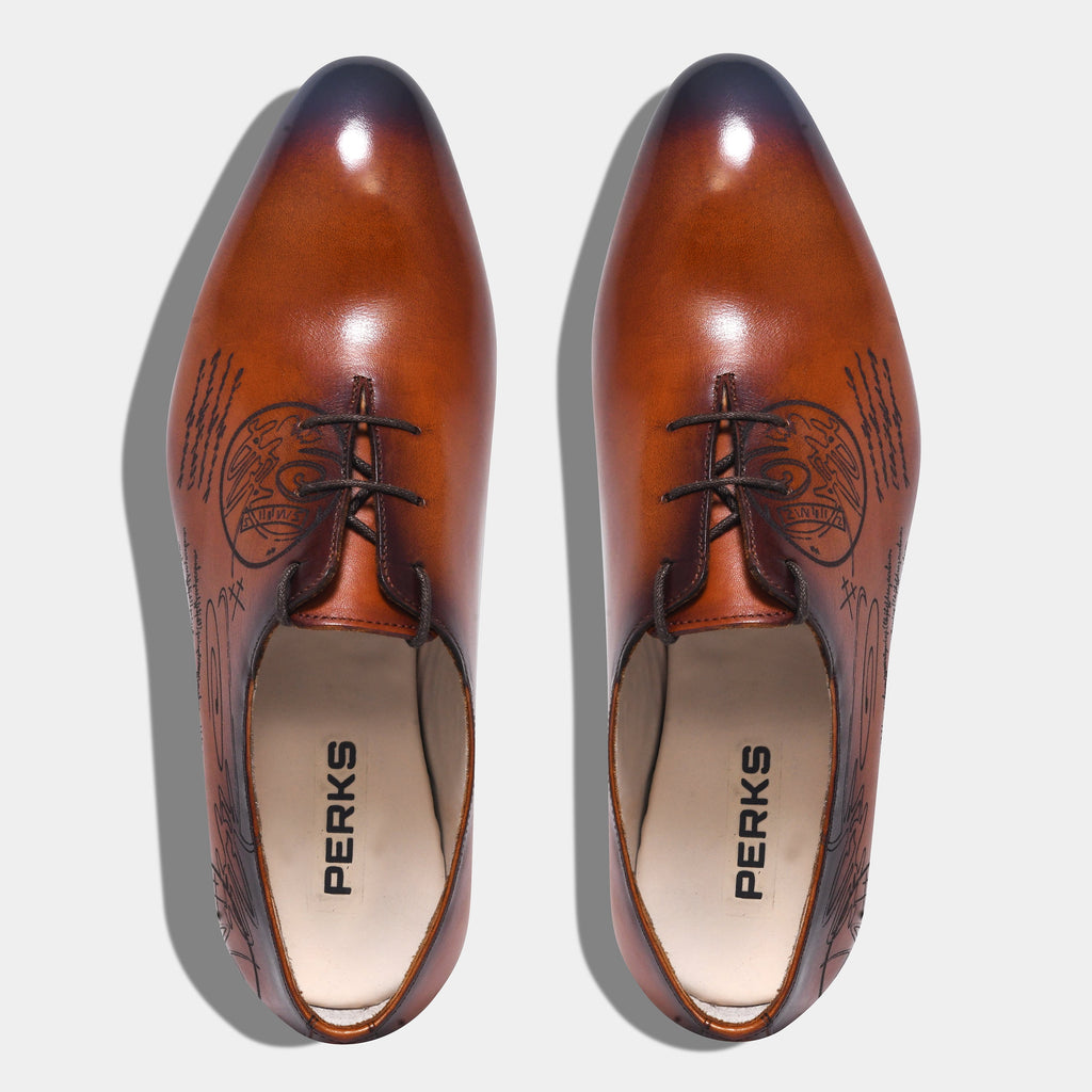 WALTER LACEUP | LASER BROWN
