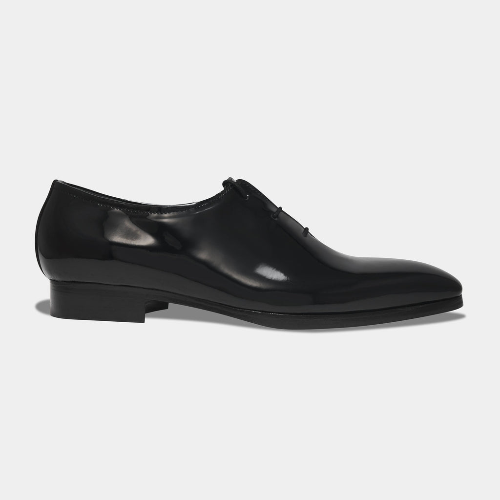 CORLEONE'S LACEUP | PATENT BLACK