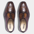 OLD BOY CROCO LACEUP | BROWN