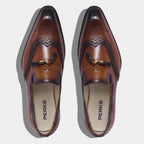EL CHAPO TASSEL LOAFER | BROGUE BROWN