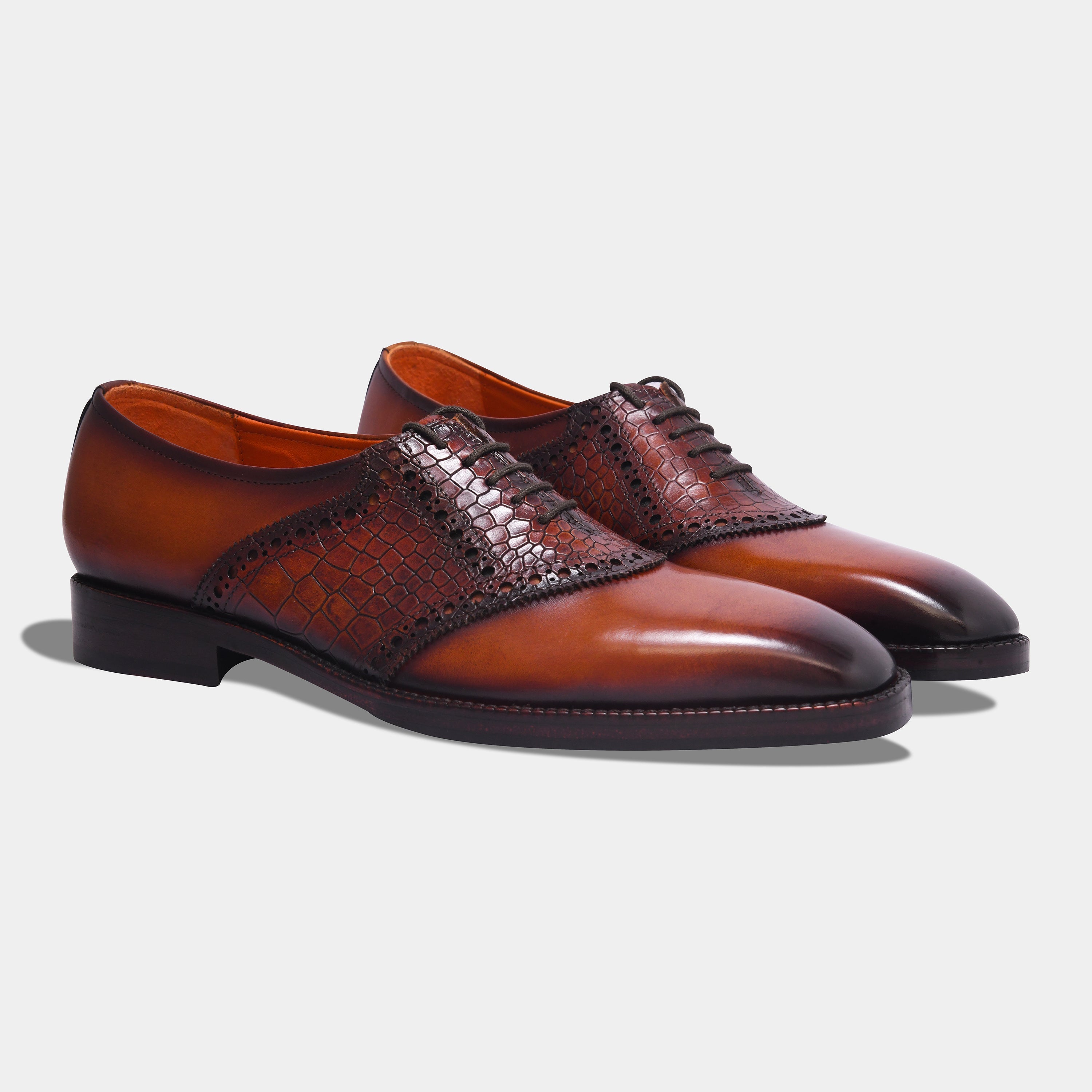 GUSTAVO LACEUP | BROWN