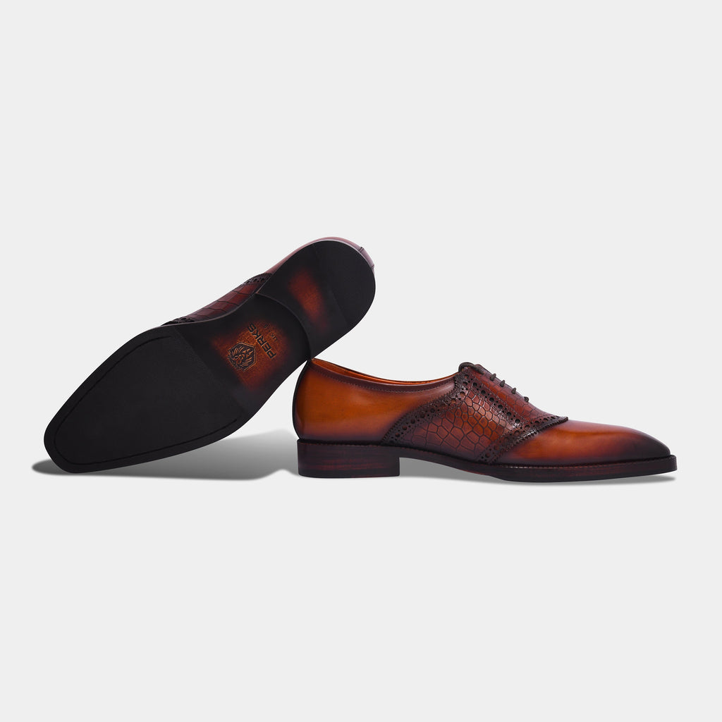 GUSTAVO LACEUP | BROWN