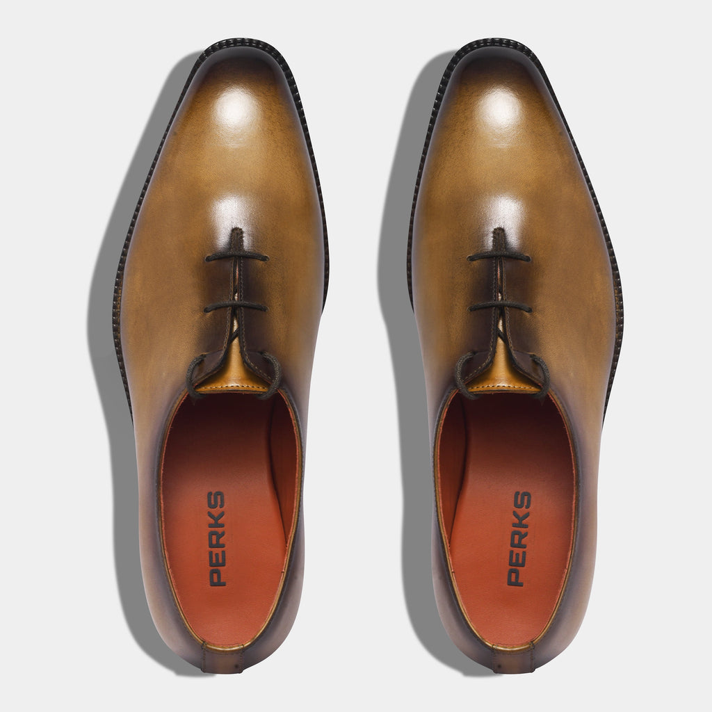 CORLEONE'S LACEUP | TAN
