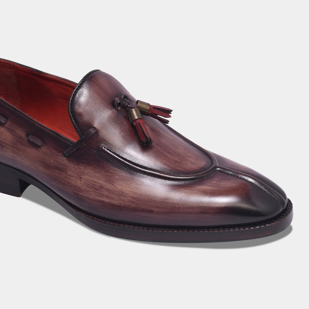 SHELBY'S TASSEL LOAFER | BROWN