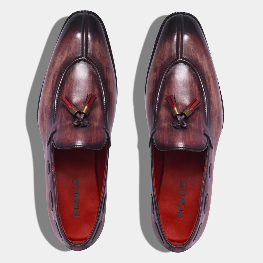 SHELBY'S TASSEL LOAFER | BROWN