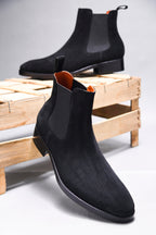BALBOA SUEDE BOOT | BLACK
