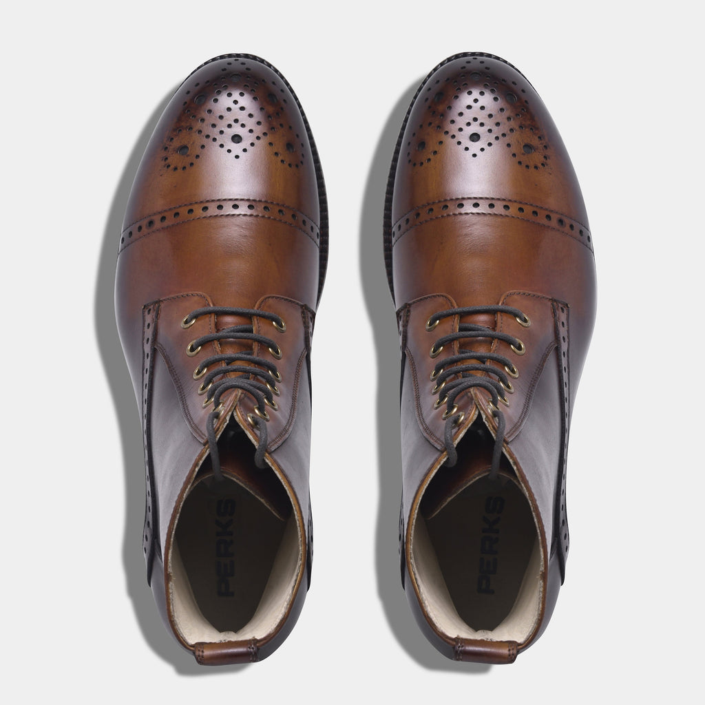 DON VITO BOOT | BROGUE BROWN