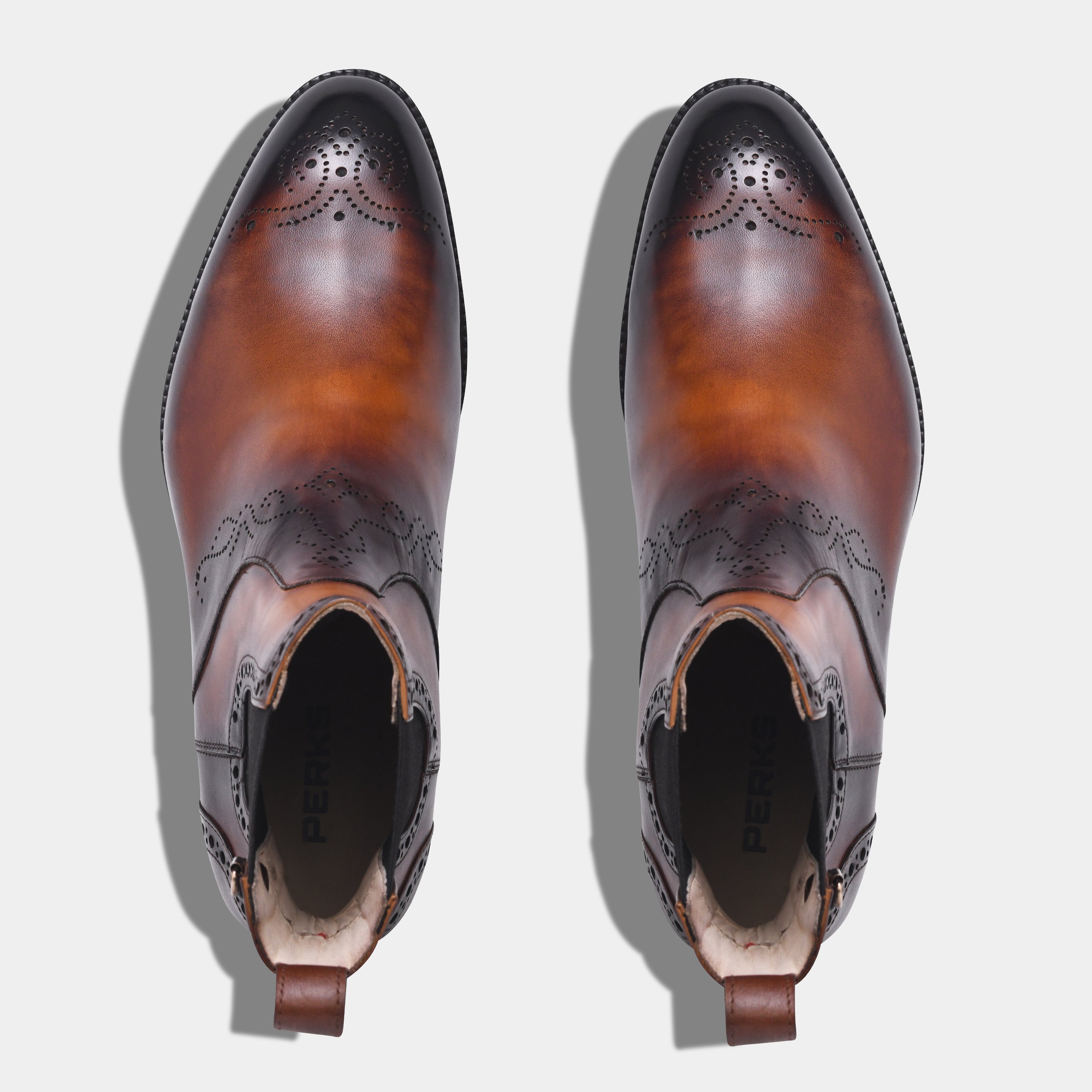 GODFATHER BOOT | BROGUE BROWN