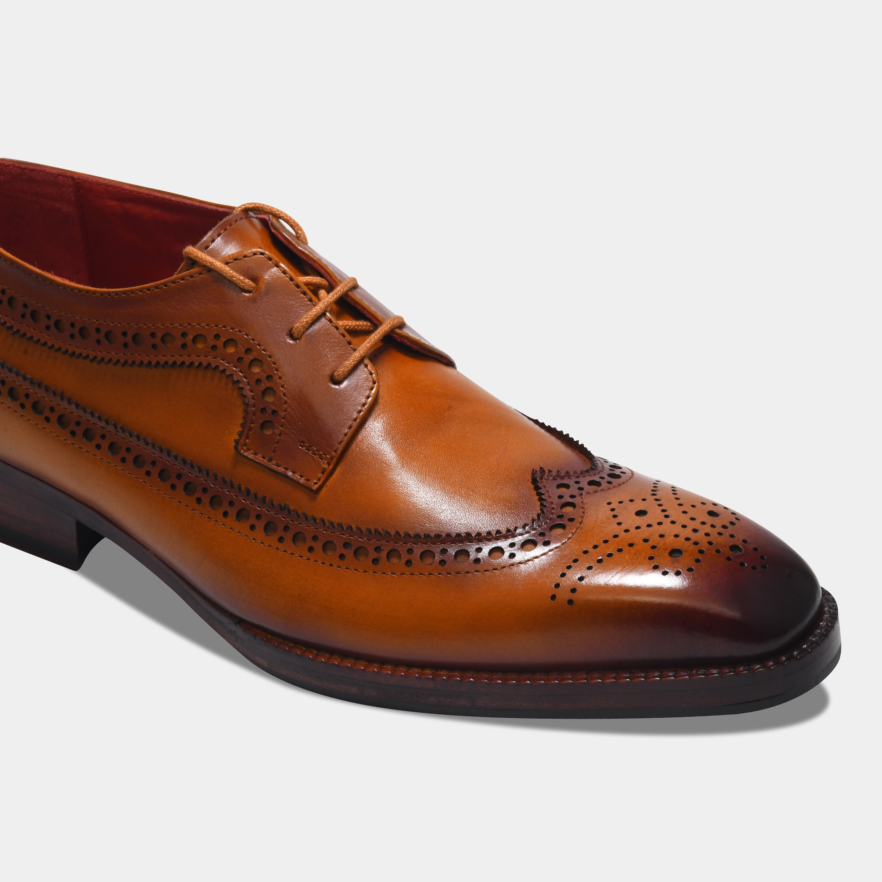 ARTHUR SHELBY LACEUP | BROGUE TAN