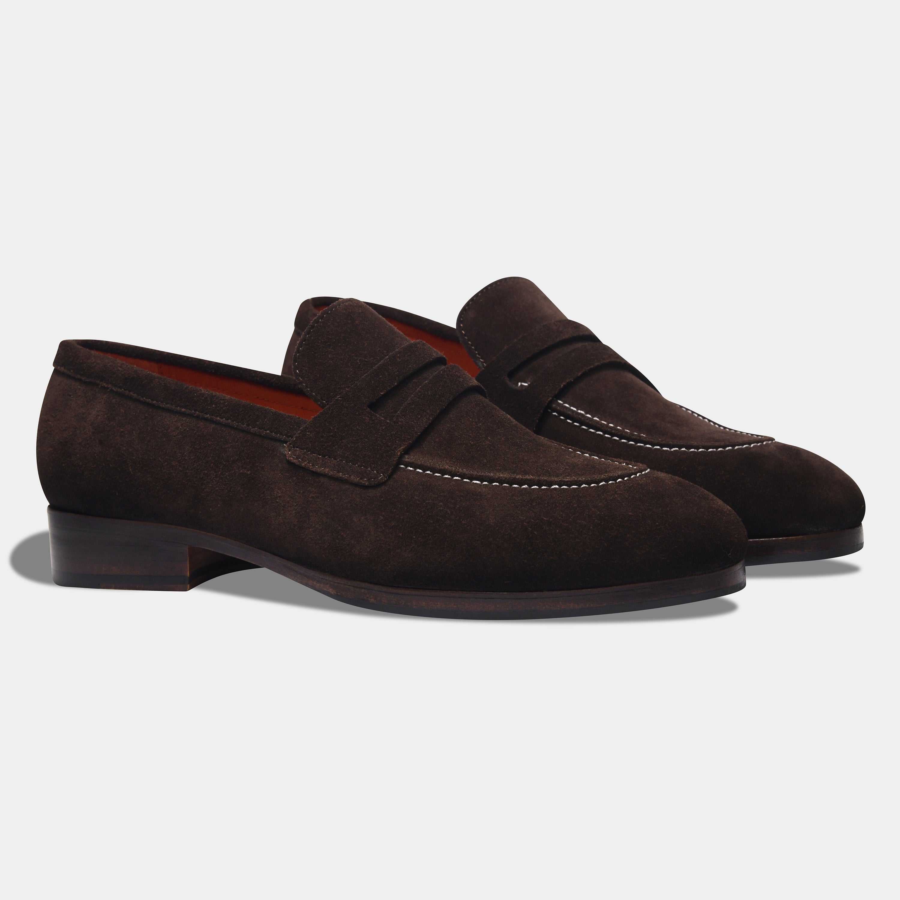 BALBOA SUEDE LOAFER | BROWN