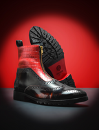 Red Ledger BOOT | BLACK/RED