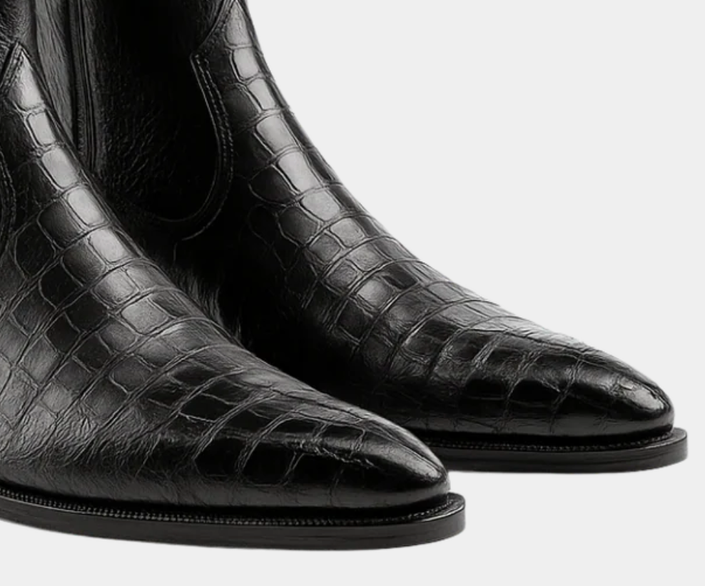 DON MILANO BOOT | CROCO BLACK