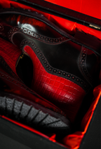 Red Ledger BOOT | BLACK/RED