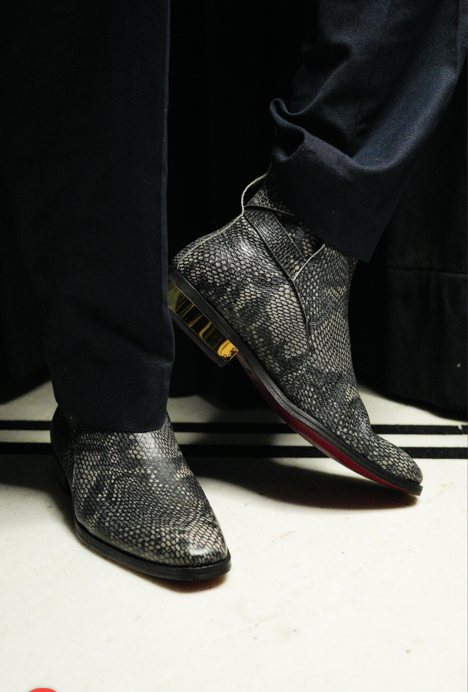 Hellequin SNAKE BOOT | GREY
