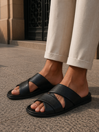 WALTER SLIPPER | BLACK