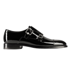 DEVIL MONK STRAP | PATENT BLACK